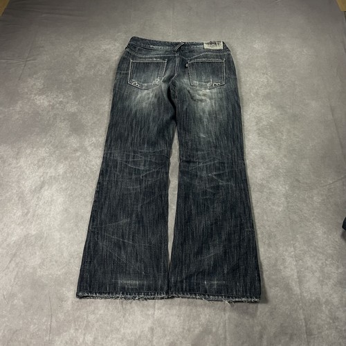 Evisu low waist bootcut jeans - evisu,