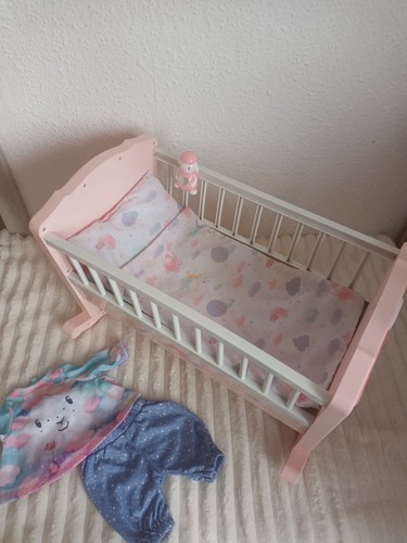 Baby annabell puppenbett mit - baby,