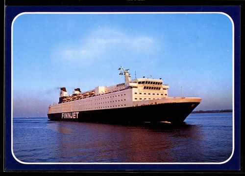 Finnisches fährschiff - ak,