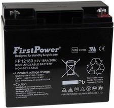 FirstPower Blei-Gel Akku