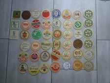 45 x BIERDECKEL BRAUEREI BIER REKLAME SAMMLUNG DDR BRD AUSLAND