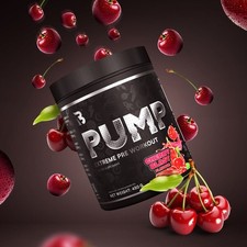 Pre Workout, PUMP, Extreme, Big Fit Nutrition 450g Cherry Blast Geschmack