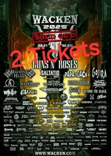 2 x Tickets für das Wacken Festival 2025