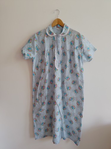 Vintage nachthemd kurzarm mit - vintage,
