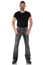 Comycom Herren Bootcut Jeans »CUT BLACK J.«