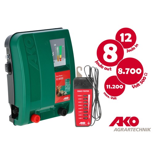 Ako duo power - xi8000,, 12v