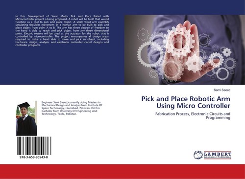 Pick and place robotic arm - and,