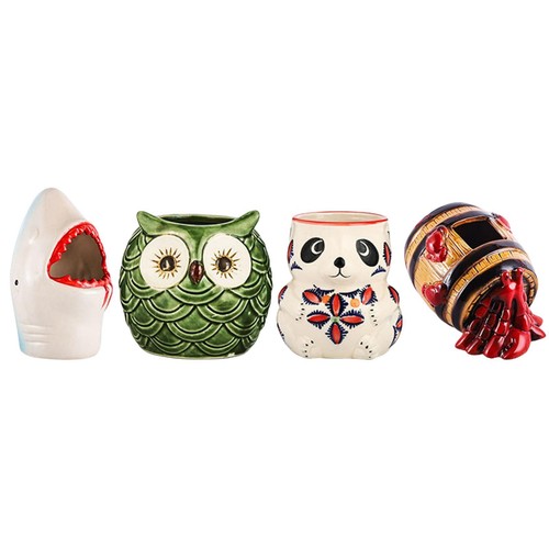 Hawaii tiki becher aus - hawaii,