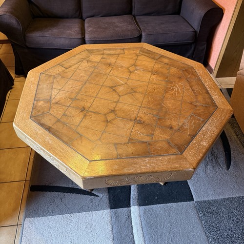 Massiver eiche couchtisch - eiche, –