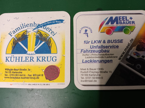 Sehr selten bierdeckel - sehr, selten: