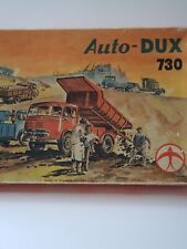 AUTO DUX 730 Baukasten in OVP ca. 1964. Mercedes LKW mit verschiedenen Aufbauten