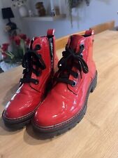 Boots Rot/Lack Gr. 37