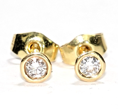 Ohrringe gold diamanten 16 - diamanten, 0,16