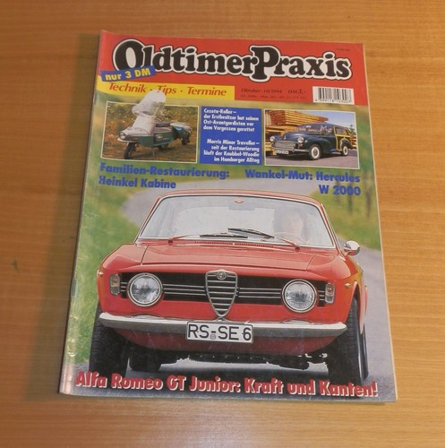 Oldtimer praxis 1994 - praxis, 10/1994