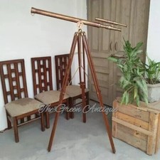 39 Zoll Messing Antik Maritim