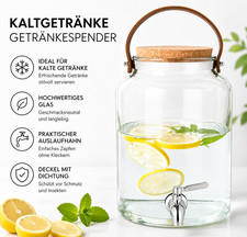 Navaris Getränkespender 5,6L
