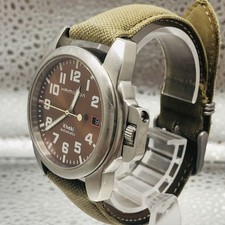 Hamilton Khaki Auto 6311 Brown Dial Automatic Watch Vintage Style Rare