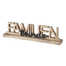 Schriftzug family holz - schriftzug,