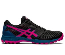 Asics Field Ultimate Damen Hockeyschuhe schwarz/pink - Größe 4UK EU37 /REFB29