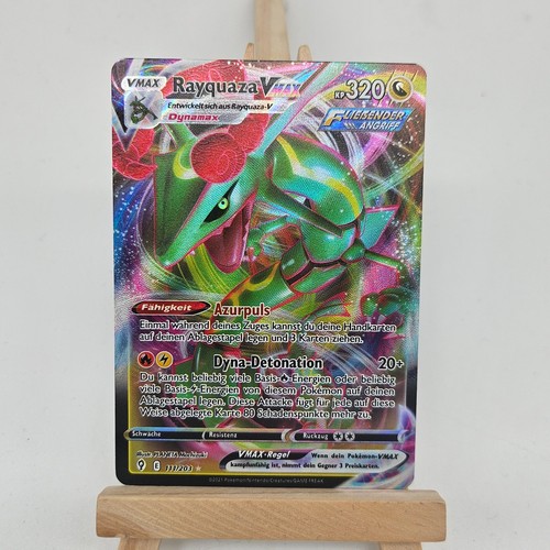 Pokemon karte rayquaza vmax - karte:,