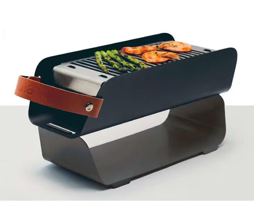 Una holzkohle tischgrill - una, holzkohle-tischgrill