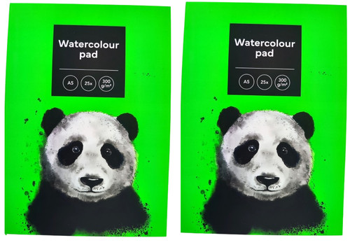 Aquarellblock 25 blatt - 2x,