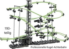 NEU Kugel Achterbahn Bausatz nachleuchtend für Modellbau Weihnachten Geschenk