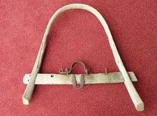 antikes Ochsenjoch Joch Kummetgeschirr Pferdegeschirr Zaumzeug Kummet aus Holz