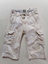 Hose - knielang - Cargostil - H&M - weiß/hellbraun für Jungen Gr. 116
