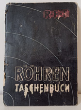 DDR RFT Radio Technik Röhren Taschenbuch von 1954