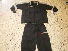 Aktion 25 ! Relaxanzug KENTUCKY  v. Legea  schwarz/grau Gr. XL