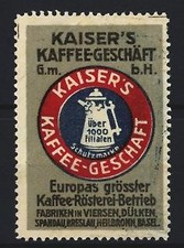 Reklamemarke Kaiser´s