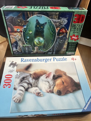 Zwei süße tierpuzzles - süße,