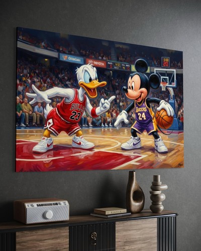 Donald duck leinwand bild - bild, pop