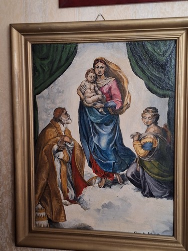 ölgemälde maria mit jesus - Ölgemälde ,