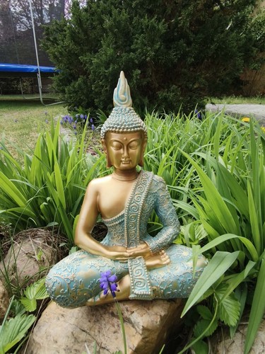 Toller buddha sitzend mint - toller,