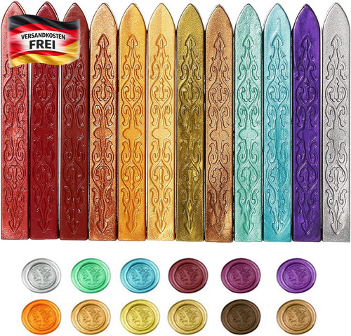 Siegellack sticks 12er pack - sticks,