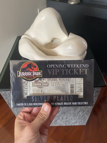 Jurassic park vip ticket - jurassic,