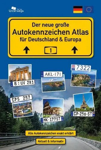 Der große autokennzeichen - der,