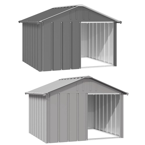 Metall hundehütte outdoor - metall,