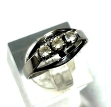 333 Gold 8 K Ring Weißgold 3