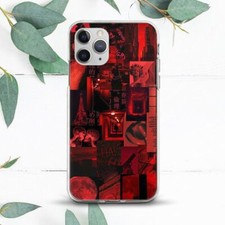 Aesthetic Abstract Red Collage