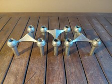 3x BMF Design Combi Leuchter Kerzenhalter Original 1960er Germany Top Angebot!