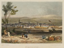 WINKLES (*1801) nach FROMMEL (*1789), Wiesbaden, um 1830, Sst. Romantik