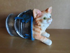 Figur Spardose rot weiße