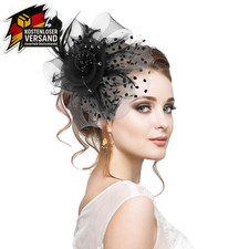 Damen Braut Feder Fascinator