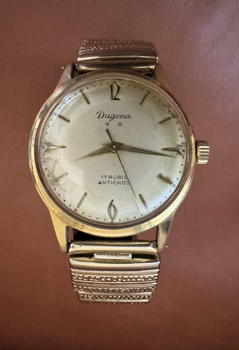 Dugena vintage armbanduhr - vintage,