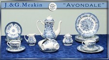 Kaffeeservice g meakin - 6p., g.