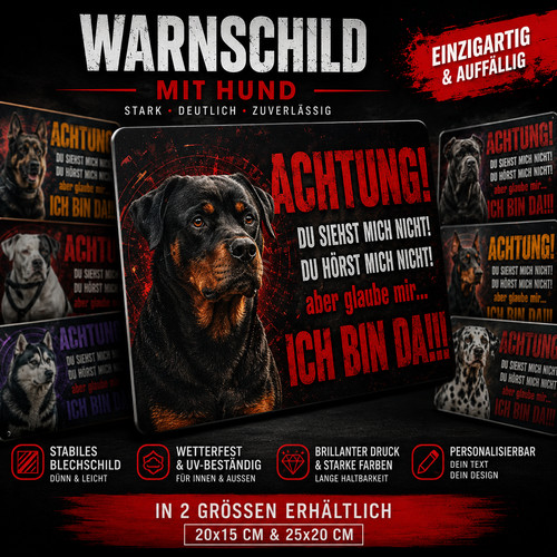 Achtung hund warnschild - hund,