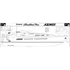 Bauplan Azimut Modellbauplan